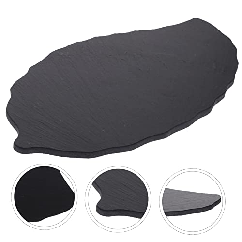 Decorative Basking Platform for Turtles 100% Natural Stone Turtle Tank Rock Feeding Dish and Ramp for Tortoises Suitable for Aquarium and Terrarium