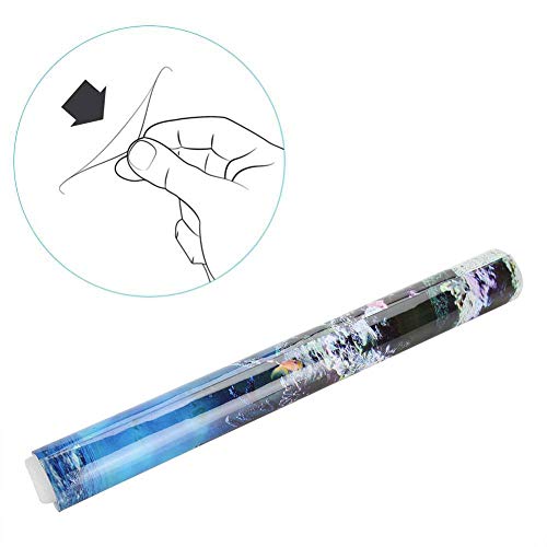 Zerodis Aquarium Background Poster, PVC Aquarium Decoration Sticker Beach Backdrop Decoration Paper 3D Effect Adhesive Decor Paper Sticker for Aquarium Background (91 * 50cm) - size: 91*50cm