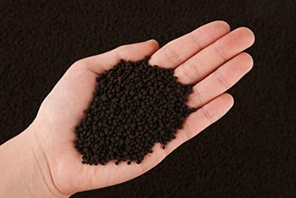 THRIVA Natural Soil Substrate for Natural Planted Aquarium, Plant or Shrimp Stratum, Clay Gravel and Stable Porous Substrate for Freshwater Aquarium, Rainforest Black 5L(10lbs),Medium Size - size: M-3mm-5L