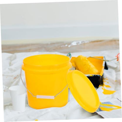 NOLITOY Heavy Duty Sealed Plastic Bucket with Lid Versatile Pail for Food Water Household Storage Portable Leakproof Container for Kitchen Office Use