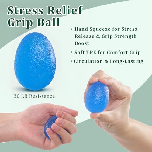 CYFIE Grip Strength Trainer Kit Adjustable 10-132Lbs Hand Exerciser Counter - color: Green