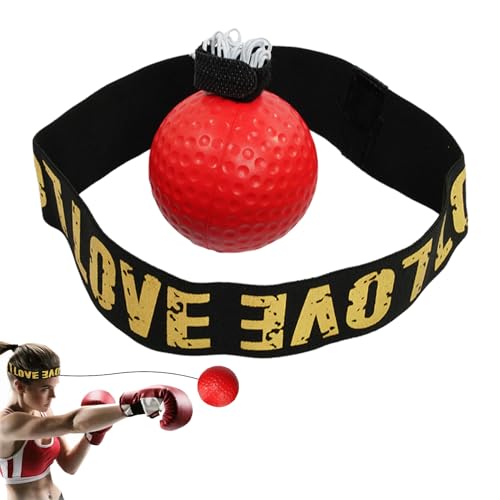 Boxing Reflex Ball Headband Set Compact, Portable, Strength Training