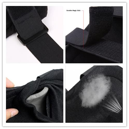 Military Tactical Knee Pad Elbow Pad Set Airsoft Knee Elbow Protective Pads Combat Paintball Skate Outdoor Sports Safety Guard Gear (X shape Black-Set of 4, M-for Adult) - style: X-shape Black,Set of 4