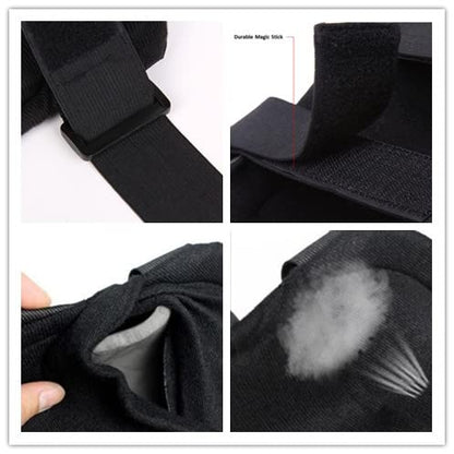 Knee Pad Elbow Pad Set Airsoft Knee Elbow Protective Pads Combat Paintball Skate Outdoor Sports Tactical Safety Guard Gear (Black-Set of 4, M-for Adult) - style: Black, Set of 4