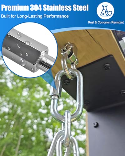 Swing Hangers Fit for Porch Hammocks Hanging Chairs Punching Bags