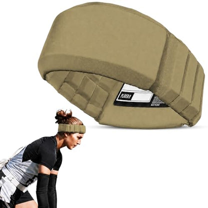 Gamebreaker Aura Protective Headband - Lightweight Soccer & Flag Football Headgear with Quick-Wick Moisture Control & Impact Protection - Unisex Youth & Adult - color: Vegas Gold, size: X-Small-Small