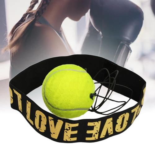 Boxing Reflex Ball Headband Set Reflex Punching Ball Adjustable Headband for Fitness