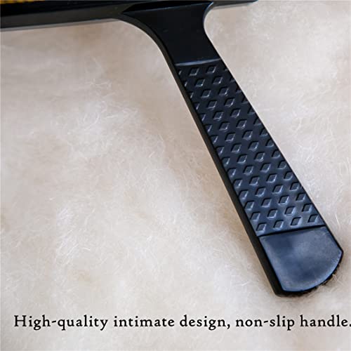 Large Rectangular Handheld Magnifying Glass，5X Magnification，4x2inches Handheld Magnifier，Scratch Resistant Glass Lens，Large Horizontal Viewing Area，for Seniors Reading，Hobbies，Repai， Observation