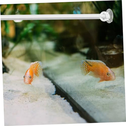 LIOOBO 2sets Fish Tank Lamp Aquarium Light Bracket Suction Cup Design Sturdy Silicone Aquarium Lid Clips 6pcs*2