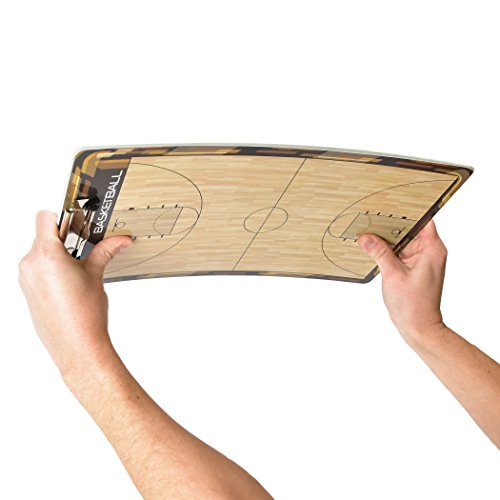 GoSports Premium Dry Erase Coaches Clipboards – Basketball, Baseball, Football, Soccer, Hockey, Volleyball, Lacrosse - color: Basketball
