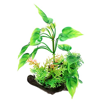 GALPADA Desktop Aquarium Grass Artificial Fish Tank Plant Decorative and Aquarium Decor for Fish Tank Supplies for Aquatic Animals