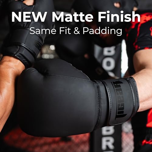 Tigear Prime 2.0 Pro Boxing Gloves – Training Boxing Gloves Men, Women, Kids, Adult, Kids, Durable Engineered Leather Gloves for Muay Thai, MMA, Kickboxing & Heavy Bag | 6 10 12 14 16 Oz - size: 6 oz