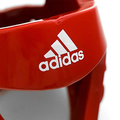 Adidas WT Taekwondo Martial Arts Dipped Foam Head Guard Protector - color: BLUE, size: Large