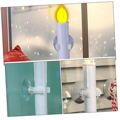 Yardwe 9pcs Aquarium Suction Cup Clips for Securely Holding Water Tubing in Fish Tanks Durable PVC Design for Stability and Versatile Use for Various Decorative Styles - size: 4.50X3.00X2.00CM