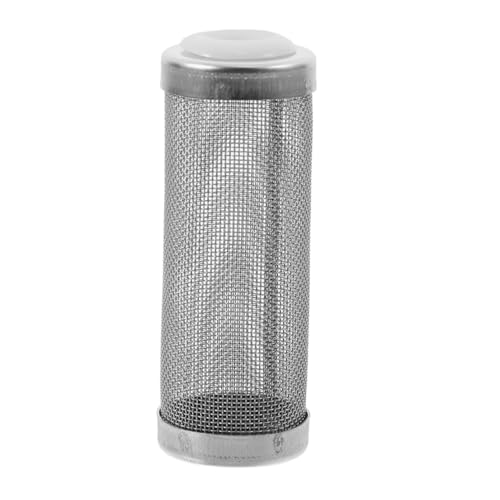 COLLBATH Aquarium Intake Strainer Stainless Steel Mesh Protector Inlet Tube Guard for Fish and Shrimp Safety Water Filtration and Oxygenation for Fish Tanks
