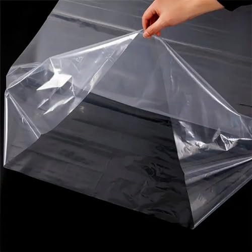 Extra Large Storage Bags 59x71 Inches Huge Plastic Bags for Furniture, Big Luggage, Industry Equipments, Business and Agriculture Use (5 pcs)