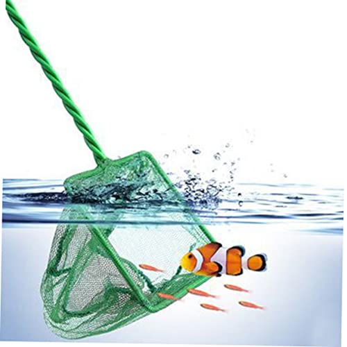 Nylon Mesh Netting Puppy Milk Feeder Nylon Net Fish Tank Tool Fish Net Fishnet Fishing Fish Tank Net - size: 4"