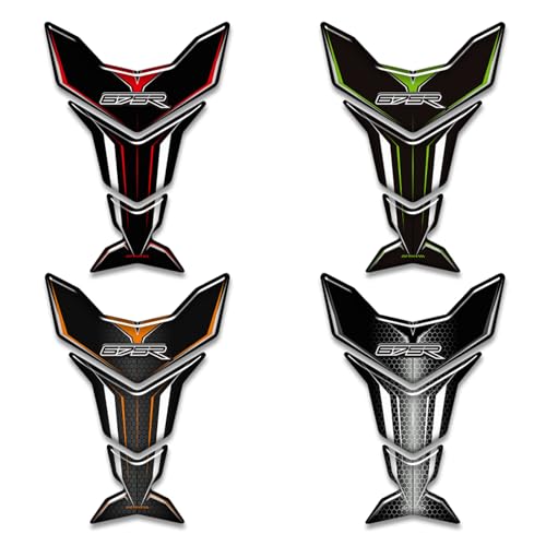 Motorcycle 3D Tank Pad Compatible with Triumph Street Triple Daytona 675 765R RS Stickers Gas Kit Knee Fish Bone Tank Pad Decals Fit for 675 765 R RS Stickers Decals Tank Protection Waterproof (A-20) - color: A-20