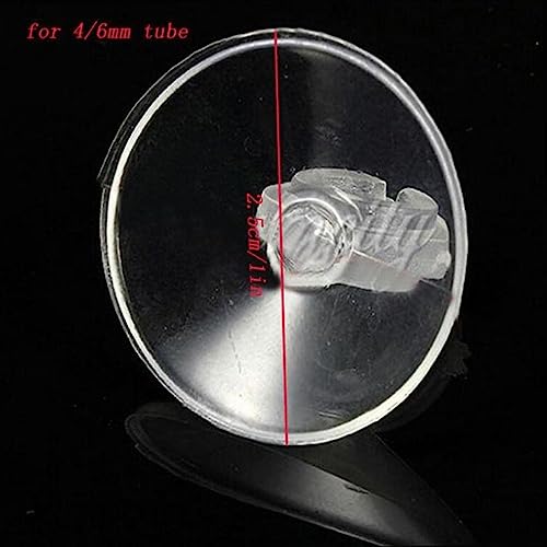 Aquarium Fish Tank Suction Cup Clips Air Tube Holders Reusable Hose Holder Clips for Fish Tank, Air Line Tubing