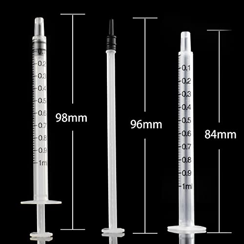 1ml/cc Syringe without Needle - 100PACK/Individually wrapped (1ml) - size: 1ml