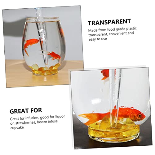 2pcs Multifunctional Calibrated Kitchen Droppers Plastic Pipette for Accurate Liquid Measurement for Cooking and Fish Tank Use Food-Grade Material