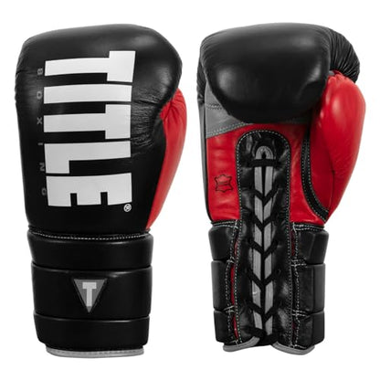 TITLE Boxing Leather Enforcer Pro Sparring Boxing Gloves - size: 16 oz