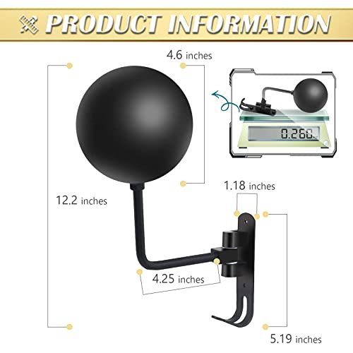 Kikerike Motorcycle Helmet Rack Wall Mount 180 Degree Rotation Metal Bike Helmet Holder Bicycle Helmet Display Stand with 2 Hooks for Motorcycle Bike Baseball Rugby Helmets - Black, 2 Pcs - color: Black(2PCS)