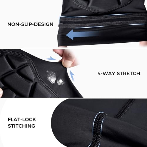 Wrestling Long Knee Pads Compression Leg Sleeves - color: Black, size: Medium