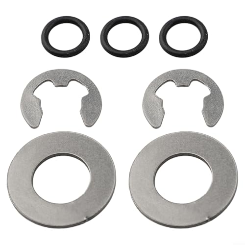 Replacement Filter Shaft Bump Kit for Hayward Series with Stainless Steel Washers and Clips for EC30 EC40 EC50 EC65 EC75 Models