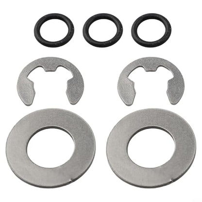 Replacement Filter Shaft Bump Kit for Hayward Series with Stainless Steel Washers and Clips for EC30 EC40 EC50 EC65 EC75 Models