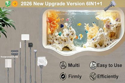 Aquarium Scraper Blades 10Pcs for 4IN1 6IN1 7IN1 9IN1 Cleaning Tools Long Handle Algae Cleaner