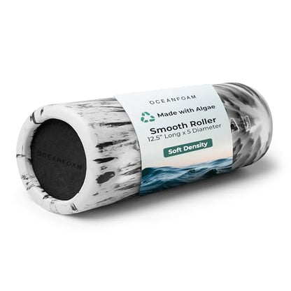 Oceanfoam Smooth Soft Density Foam Roller (Black Marbled)