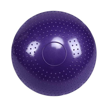 2PCS Balance Disc Inflated Wobble Cushion, Wiggle Seat Balance Pad Purple Soft Yoga Balance Board Without Inflator Pump for Exercisehome Yoga Balance Stability Training