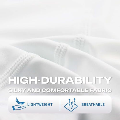 LP IM710 Shield Padded Compression Leg Sleeve for Men & Women - color: White, size: Medium