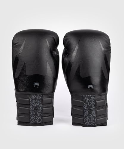 Venum Reverso Boxing Gloves - color: Black/Black, size: 16oz