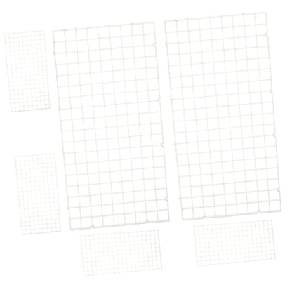 Kisangel 6pcs Fish Tank Divider Board Aquarium Compartment Material for Fish Breeding and Separation - size: 30X15cm
