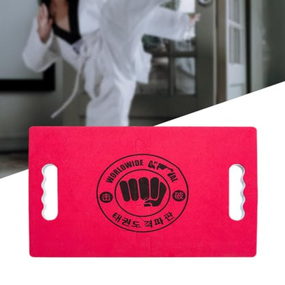 1 Rebreakable Taekwondo Board, Karate Breaking Board, Foam Material Foam Double-Sided Rectangular, Red/Navy, Secure Training for Arts Training, Home & Dojo Use
