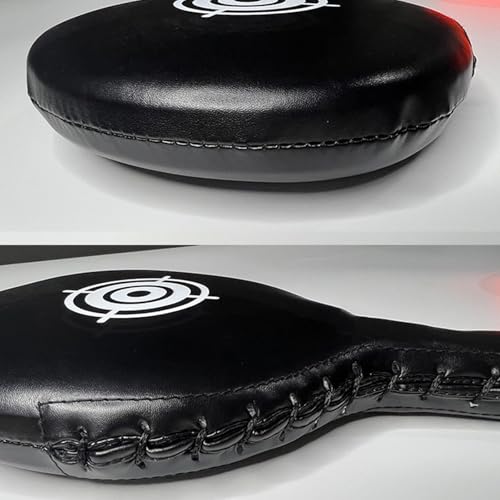 Taekwondo Kick Pad Single Strikes Karate Kicking Targets Pad Punching Paddle for Kickboxing and Karate Training - color: Black, size: Twin