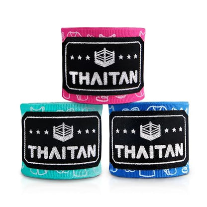Boxing Hand Wraps 180 inch 4.5meter Elastic and Stretchable Comfort Cotton Fit Breathable for Boxing, Muay Thai, Kickboxing - color: Blue