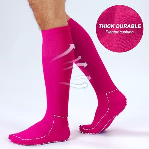 XZQTIVE Soccer Shin Guards with Shin Sleeves and Soccer Socks, Football Shin Pads Set for Kids Youth and Adult - color: pink, size: L(Youth/Adult)