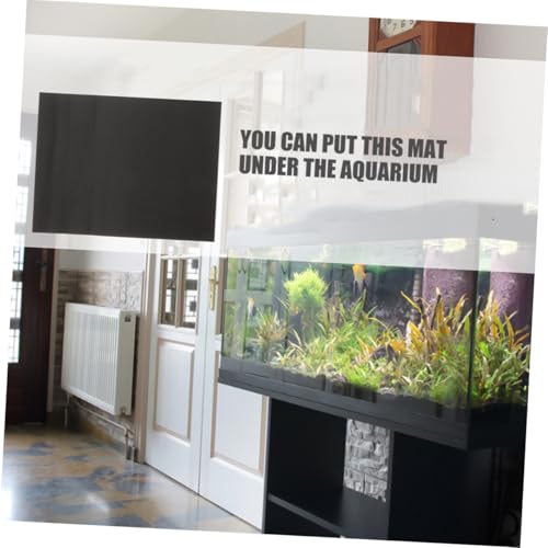 Kisangel 2pcs Fish Tank Pad Mat Shockproof Non- Aquarium Bottom Pad Thick Cushion for Leveling and Protecting Your Aquarium