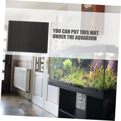 Kisangel 2pcs Fish Tank Pad Mat Shockproof Non- Aquarium Bottom Pad Thick Cushion for Leveling and Protecting Your Aquarium