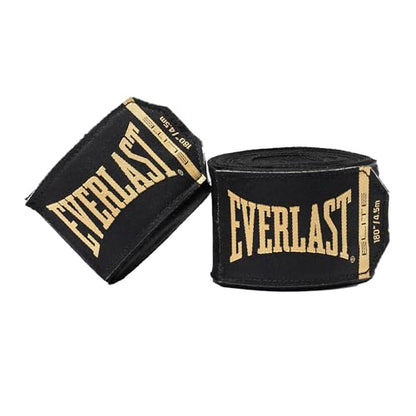 Everlast Elite 180" Handwrap - color: Black, size: ‎180"