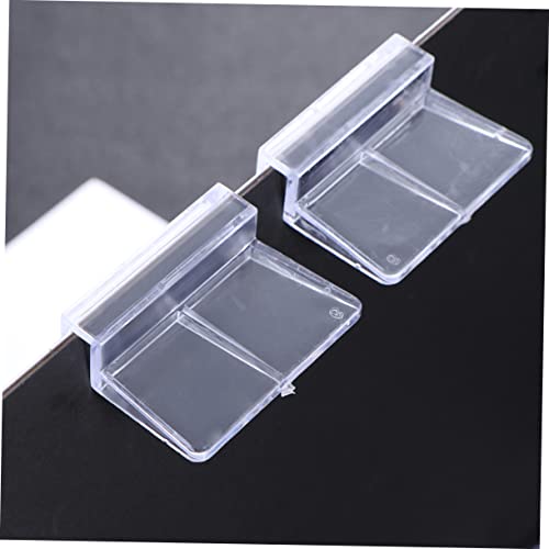 10pcs Fish Tank Cover Support Bracket for Aquariums Plastic Frame for Fish Tank Lid Installation