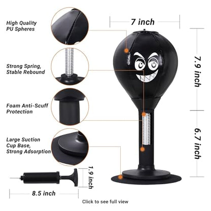 Desktop Punching Bag,Stress Relief Fun Gift for Coworkers