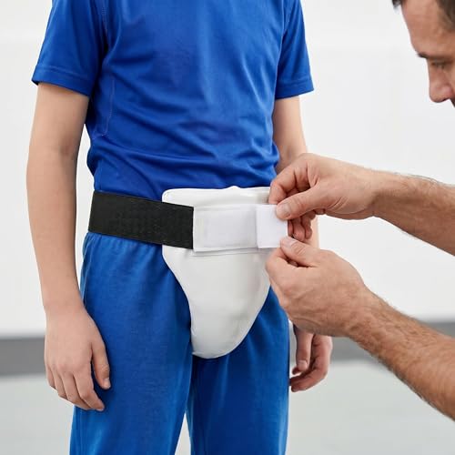 Crotch Protector for Kids Taekwondo Wear-Resistant Groin Guard Comfortable Training Protective Gear