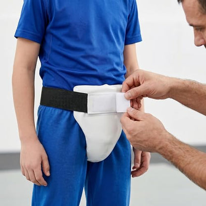 Crotch Protector for Kids Taekwondo Wear-Resistant Groin Guard Comfortable Training Protective Gear
