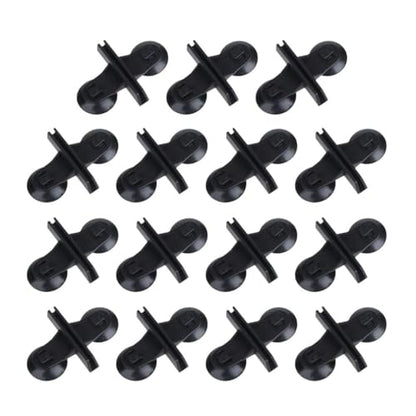POPETPOP Glass Isolate 15pcs Sucker Suction Cups for Glass Tank Divider Glass Suction Cup Fish Tank Suction Cup Glass Suction Cup Partition Clip Aquarium Mm Thickness