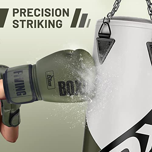 Boxing Gloves for Women - color: New Green, size: 14oz