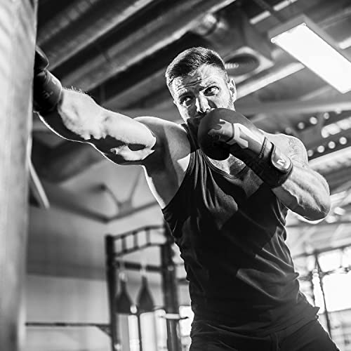 Meister [Critical] Boxing Gloves - Ergonomic High-Density Training Gloves - style: 16 Ounce Gloves - Matte Black